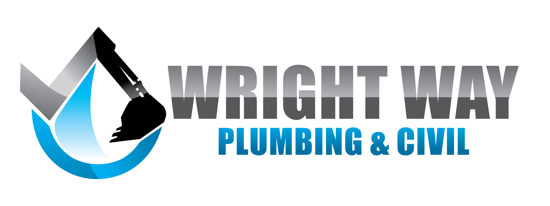 Wright Way Plumbing & Civil Logo